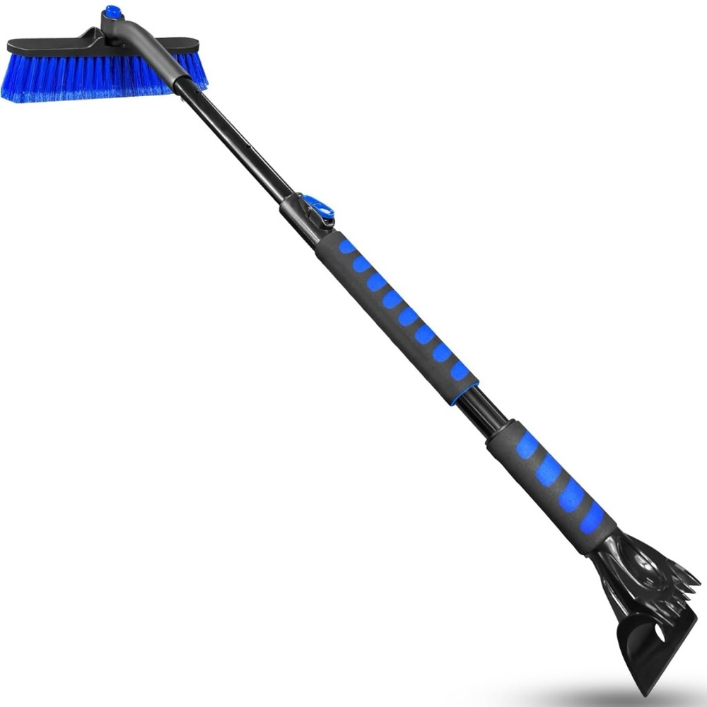 Adjustable snow brush with scrapper. Brand new!